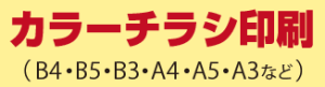 カラーチラシ印刷